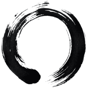 "The circle may be open or closed. In the former case the circle is incomplete, allowing for movement and development as well as the perfection of all things. Zen practitioners relate the idea to wabi-sabi, the beauty of imperfection." 