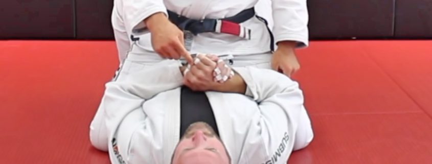 BJJ armbar vs tight hands