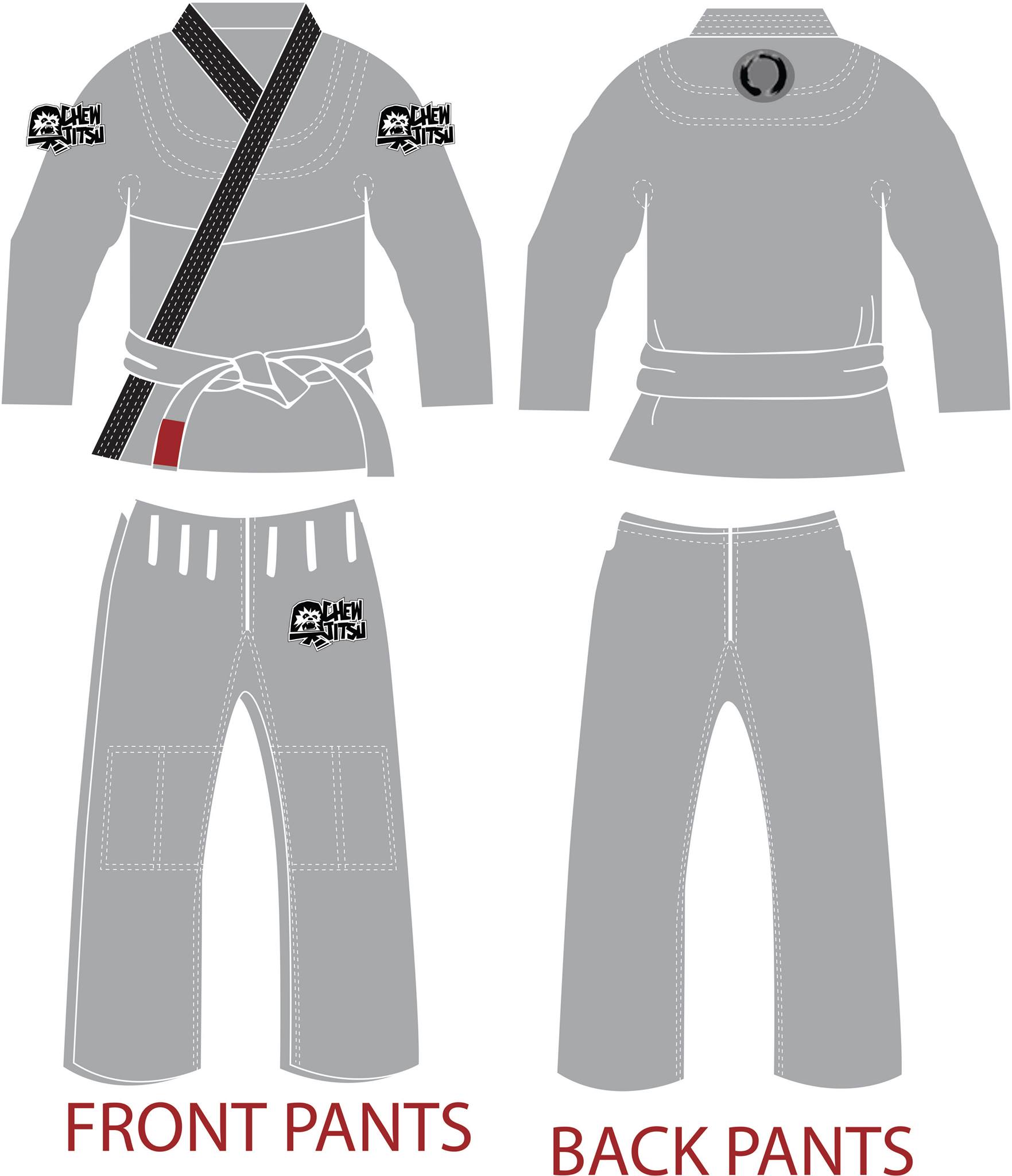 Chewjitsu Grey Gi