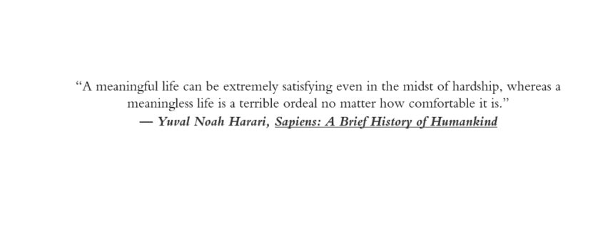 Harari quote